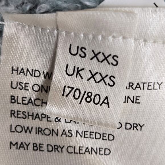 Free People BFF Cozy Oversized Cardigan Sweater XXS XS S Light Blue Slouchy Boho - Picture 6 of 11